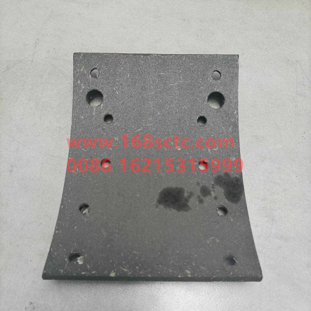 81.50221.0540-SHACMAN-brake padsfront downDelongF3000-DeLongF3000 2010Kuan