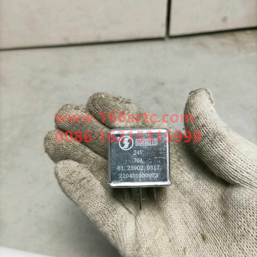 81.25902.0317-SHACMAN-relay-DeLongF3000 2014Kuan