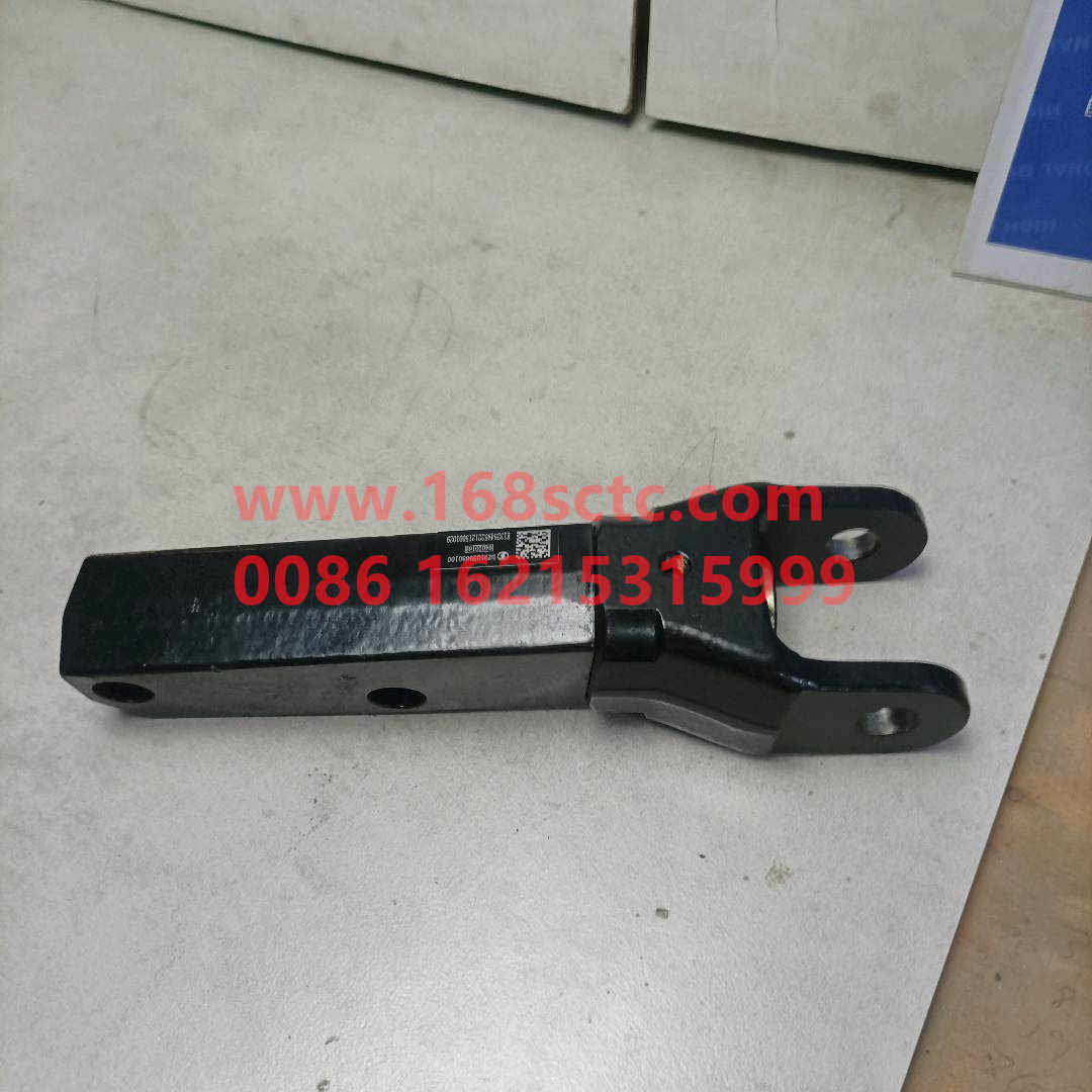 DZ95259680100-SHACMAN-Shock absorber bracket front axle-DeLongF3000 2015Kuan