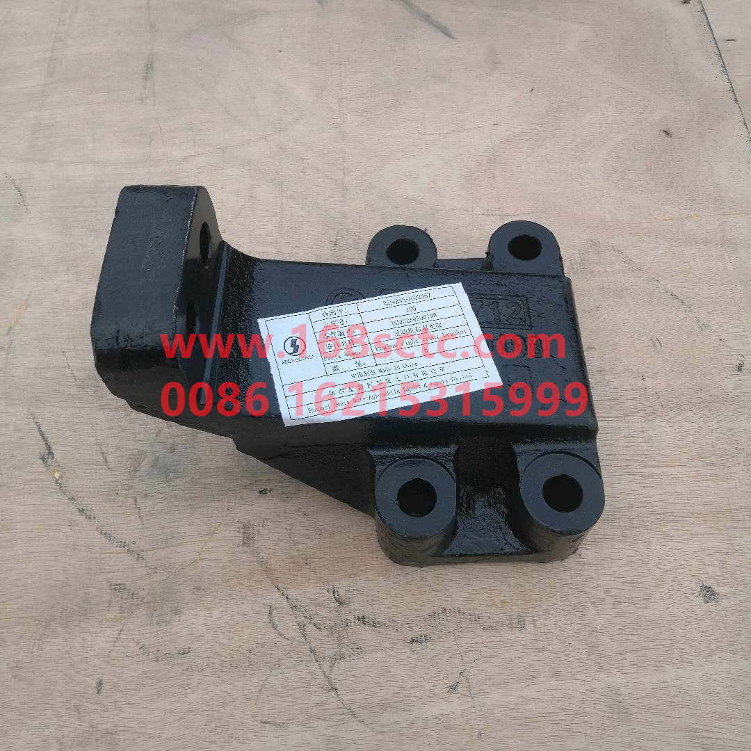 DZ95259590198-SHACMAN-Engine right front bracket-DeLongF3000 2015Kuan