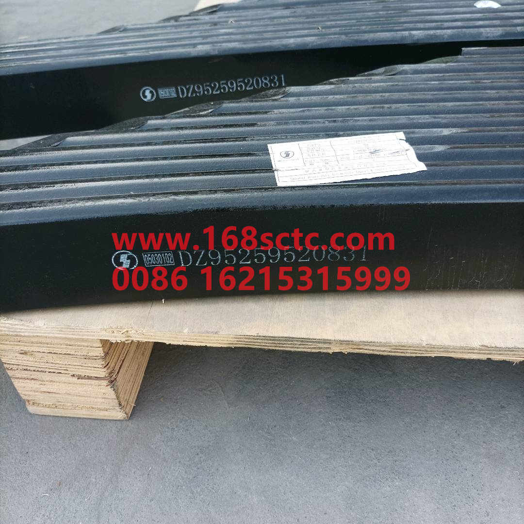 DZ9525952083110-SHACMAN-Tenth piece of rear leaf spring-DeLongF3000 2015Kuan