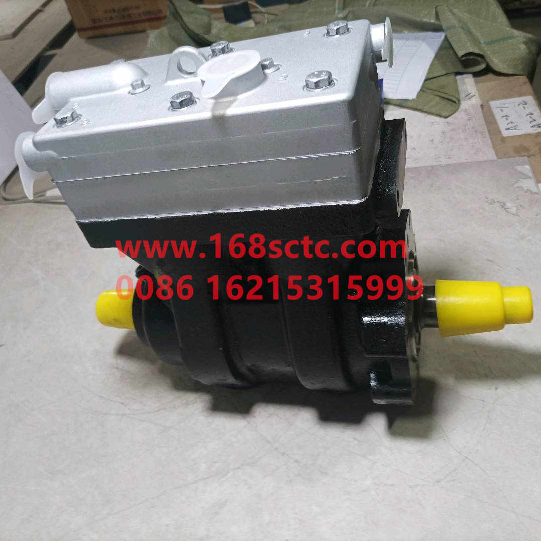 VG1093130001-SINOTRUK HOWO-air compressordouble cylinder-ZhongQiFaDongJiWD615.95E