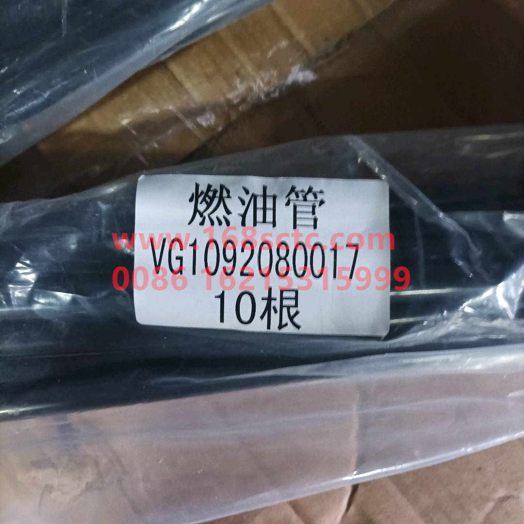 VG1092080017A-SINOTRUK HOWO-fuel pipe assembly-ZhongQiFaDongJiWD615.95E
