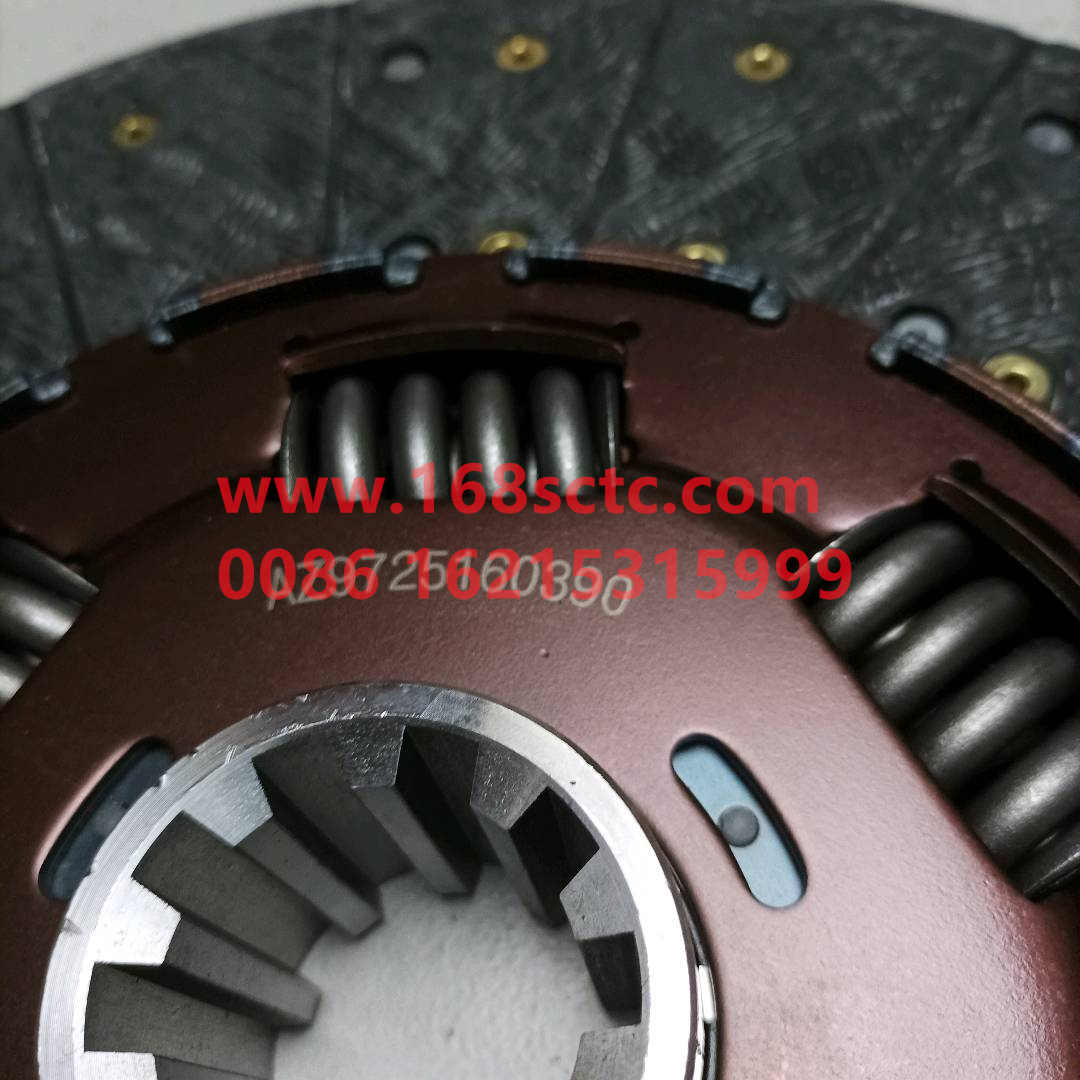 AZ9725160390-SINOTRUK HOWO-Clutch plate Φ430 Φ52.3Three levels of vibration reduction 6reedLow platform BtypeMOQ5piece-HaoWo2009Kuan