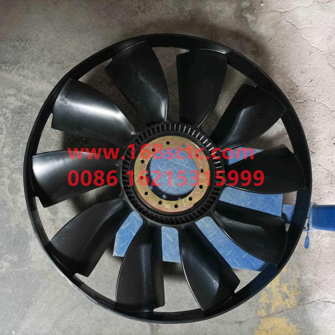 VG2600060446-SINOTRUK HOWO-fan blade 640HZ-125-151-9leaf STR HW-ZhongQiFaDongJiWD615.95E