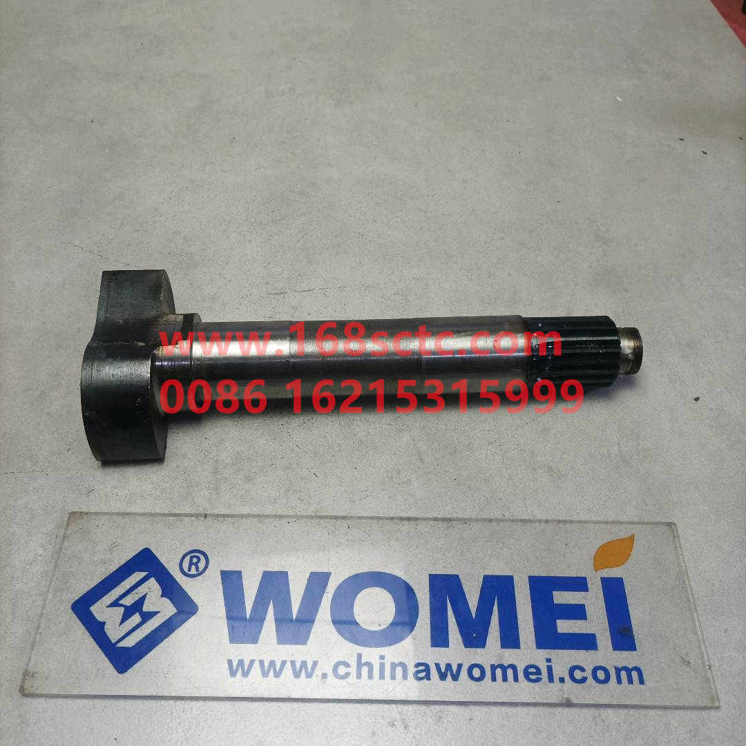 WG9100440002-SINOTRUK HOWO-Brake camshaft L=228mm 19 teeth (reverse S is front right when viewed from the front of the car)-ZhongQiQianQiaoHF7