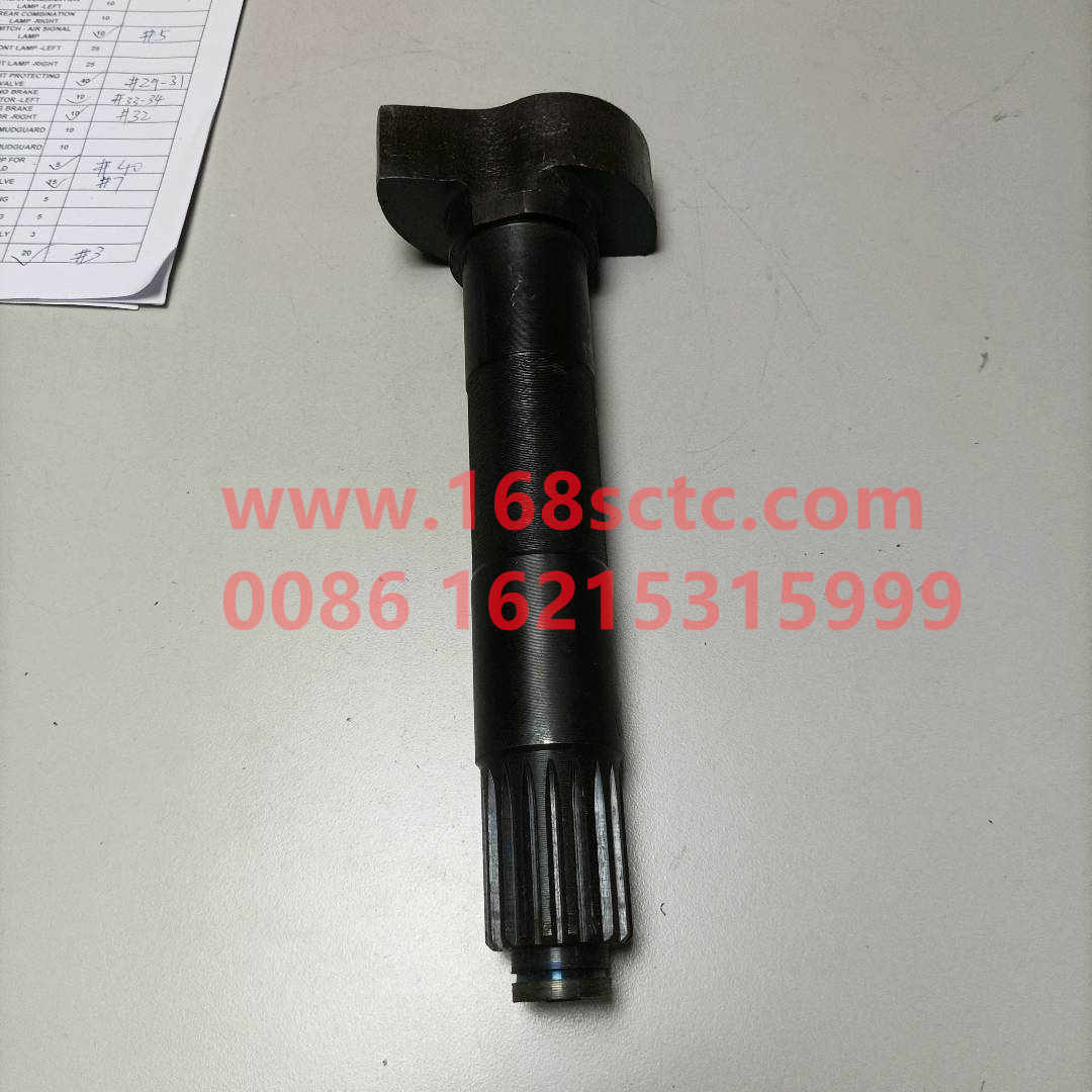 WG9100440001-SINOTRUK HOWO-Brake camshaft L=228mm 19 teeth (Positive S is front left when viewed from the front of the car)-ZhongQiQianQiaoHF7