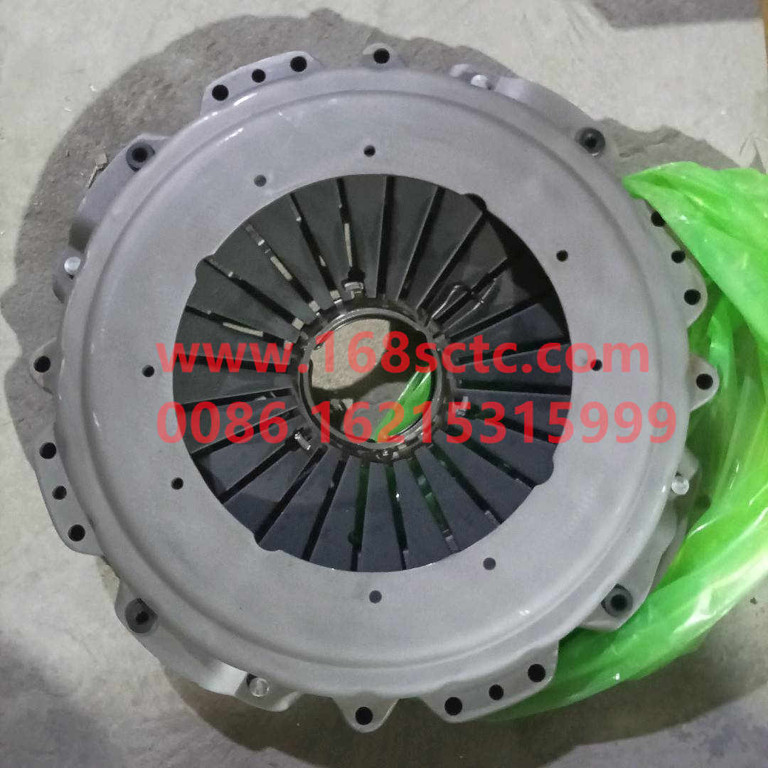 WG9114160011-SINOTRUK HOWO- Clutch pressure plate Φ430 Diaphragm pull type big hole-HaoWo2008Kuan