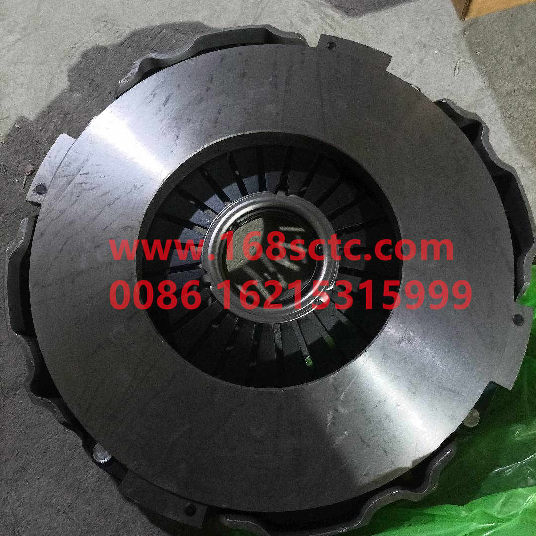 WG9114160011-SINOTRUK HOWO- Clutch pressure plate Φ430 Diaphragm pull type big hole-HaoWo2008Kuan