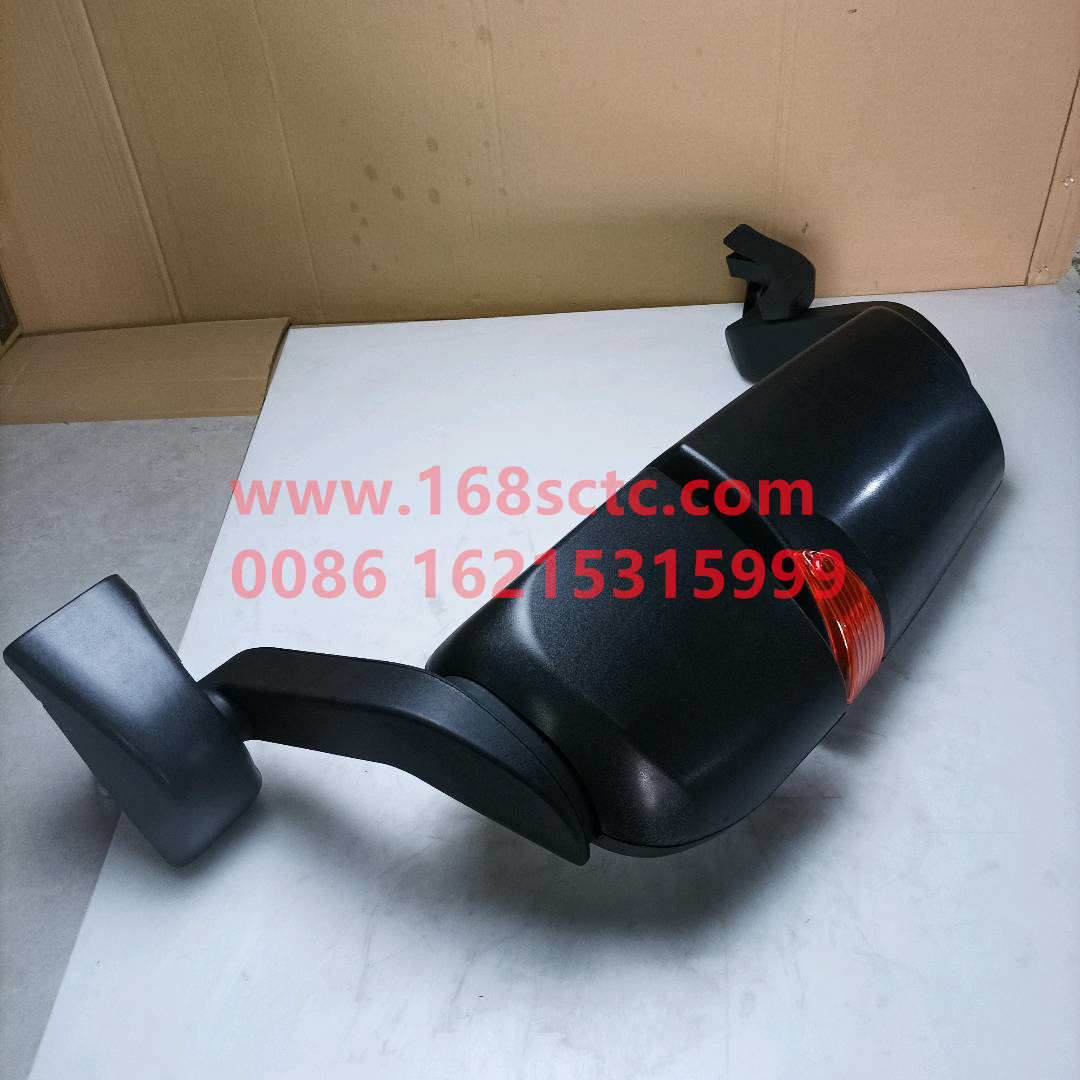 712W63730-0021-SINOTRUK HOWO-rearview mirror assemblyLeft T5Gelectric-HaoWoT5GKuan