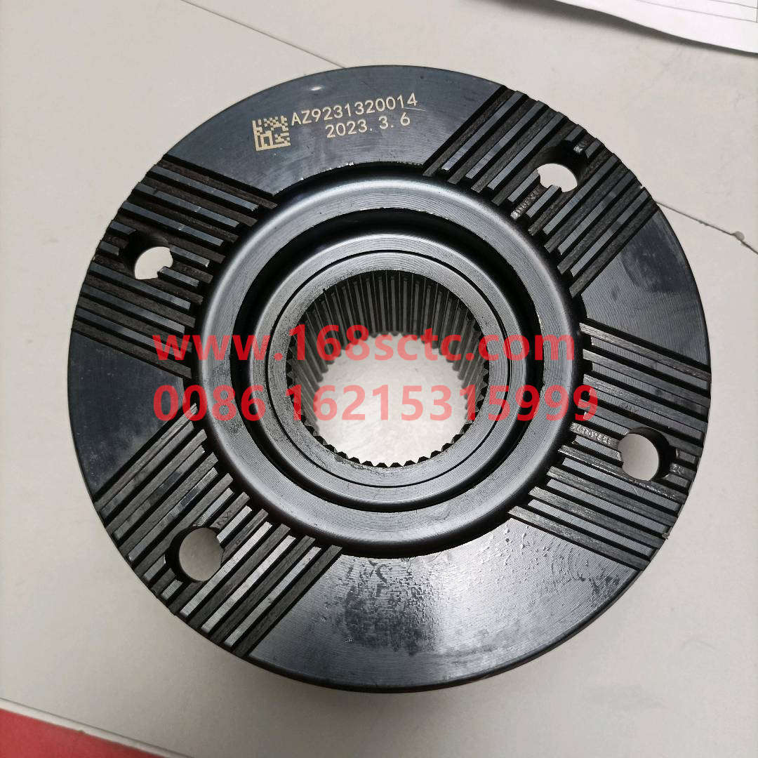 AZ9231320014-SINOTRUK HOWO-Flange assembly 180x46x4x90-ZhongQiHouQiaoHC16