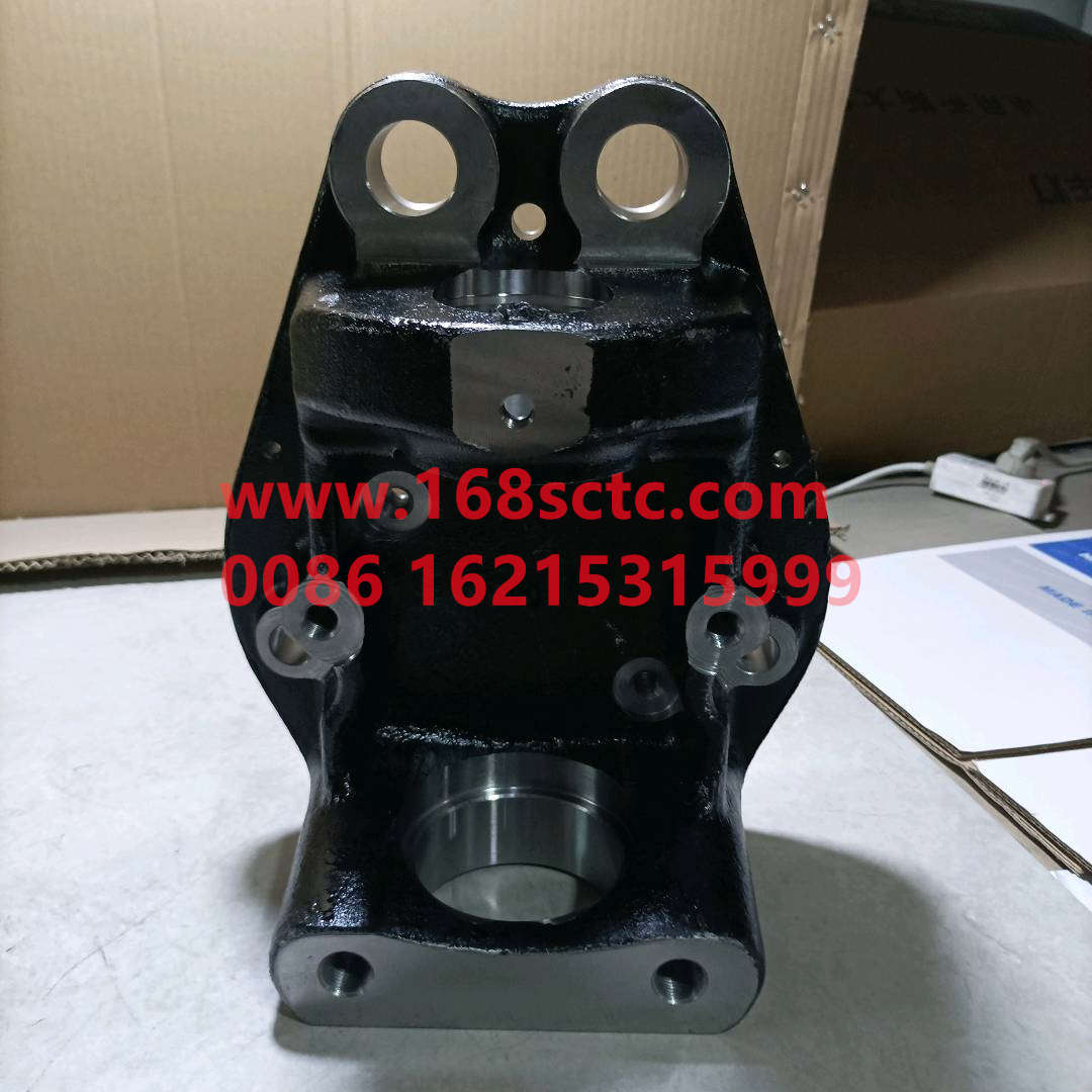 AZ9112410055-SINOTRUK HOWO-steering knuckleLeft-ZhongQiQianQiaoHR9