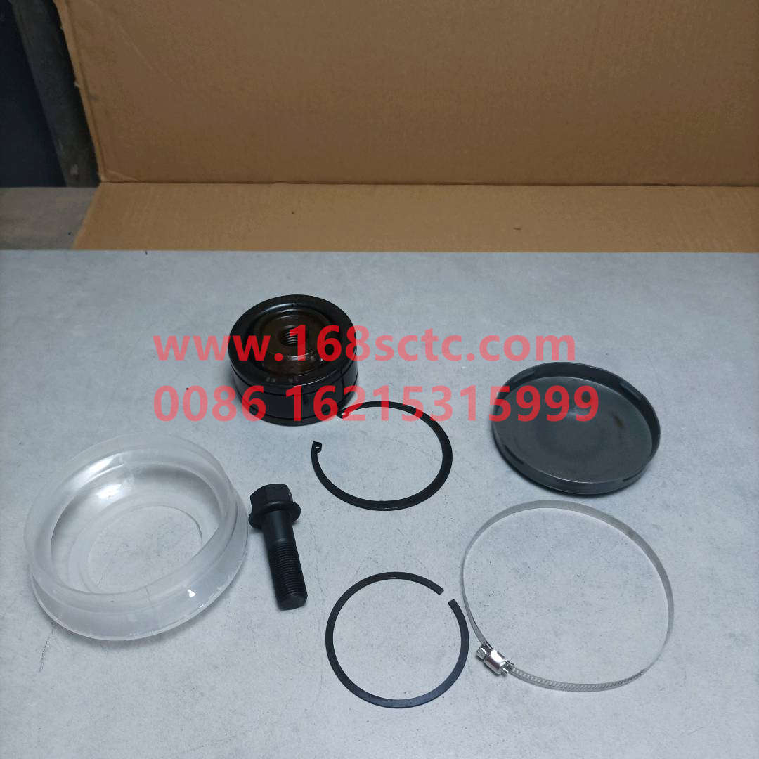 AZ9725529272-XLB-SINOTRUK HOWO-VType Thrust Rod Mount Repair KitboltGlandcirclipClampend capJoint bearing assembly-HaoWoT7HKuan