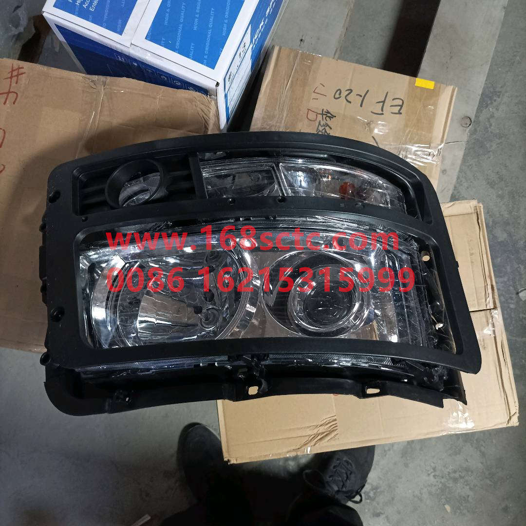 DZ93189723020-SHACMAN-HeadlightrightDelong F3000adjustable-DeLongF3000 2014Kuan