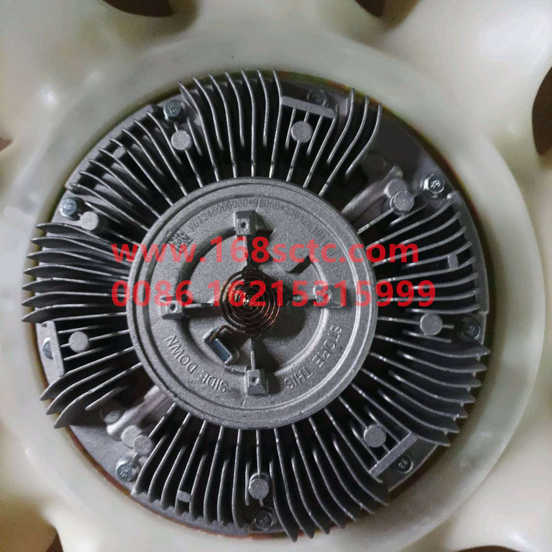 VG1246060030-SINOTRUK HOWO-Silicon oil clutch fan assembly Φ704 A7-ZhongQiFaDongJiWD615.96NE