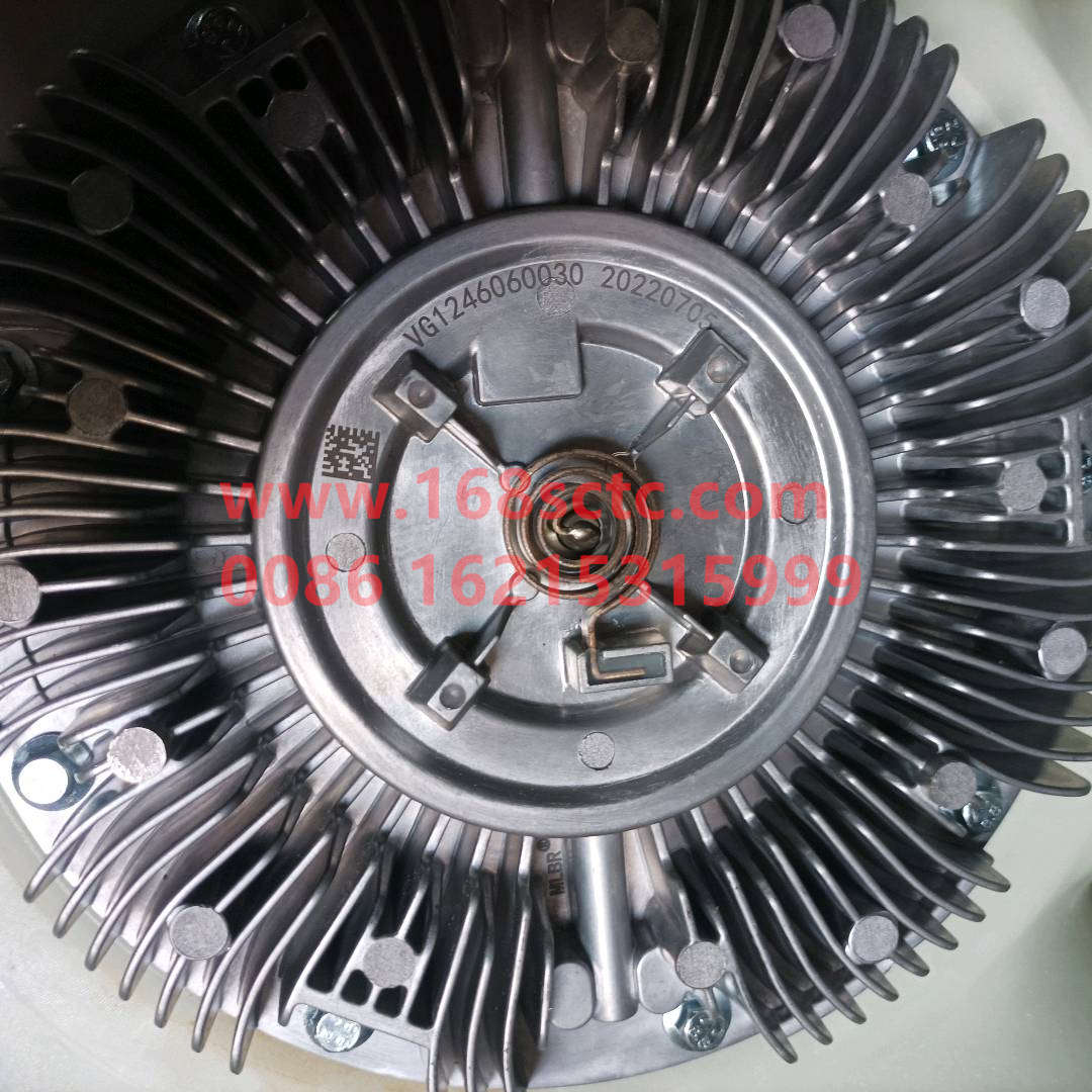 VG1246060030-SINOTRUK HOWO-Silicon oil clutch fan assembly Φ704 A7-ZhongQiFaDongJiWD615.96NE