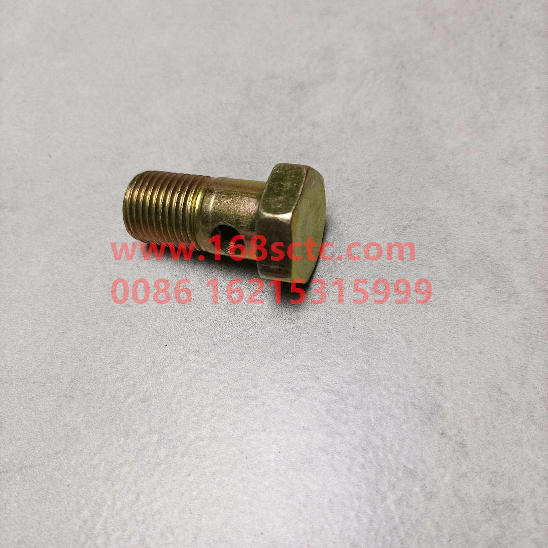VG1246080014-SINOTRUK HOWO-hollow bolt-ZhongQiFaDongJiWD615.97NE