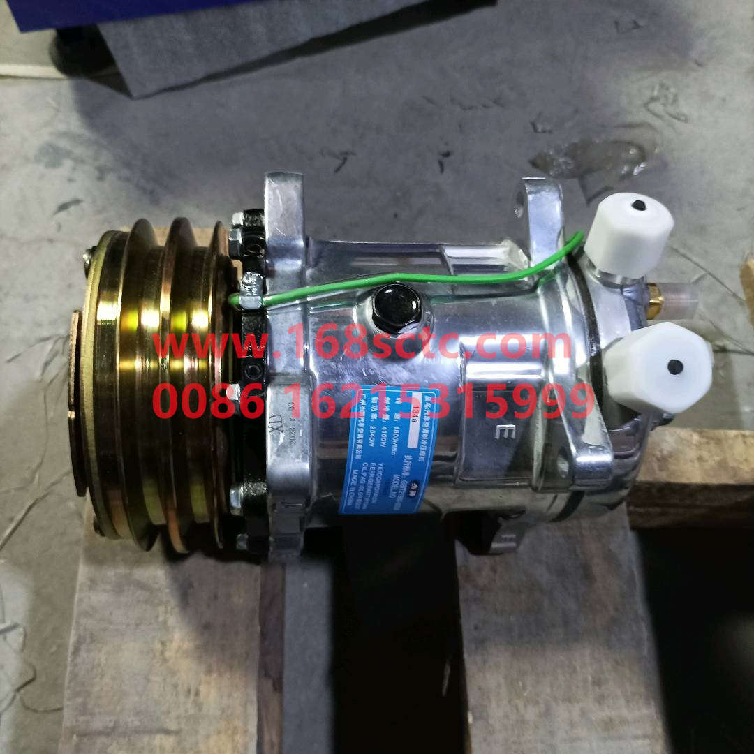 WG1500139000-SINOTRUK HOWO-Air-conditioning compressor-ZhongQiFaDongJiWD615.67
