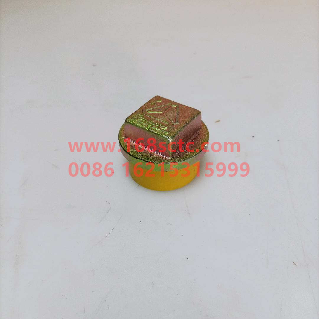 VG2600150108-SINOTRUK HOWO-Outer square magnetic screw pluggalvanized M38x1.5(oil pan plug)-ZhongQiFaDongJiWT615.95