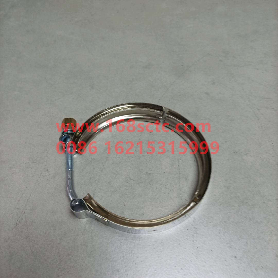 VG1500119215-SINOTRUK HOWO-Supercharger clamp Φ115double layer-ZhongQiFaDongJiD12.42-20