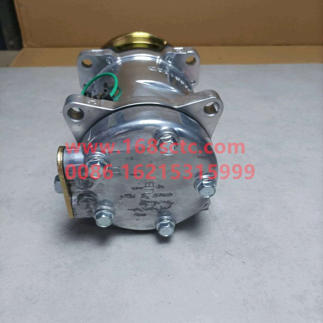 WG1500139008-SINOTRUK HOWO-Air-conditioning compressor 5H14model 6pk(upper platen)-HaoWoA7Kuan