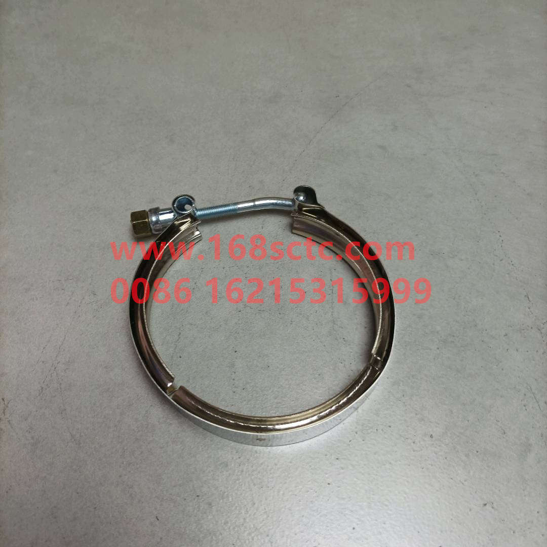 VG1500119215-SINOTRUK HOWO-Supercharger clamp Φ115double layer-ZhongQiFaDongJiD12.42-20