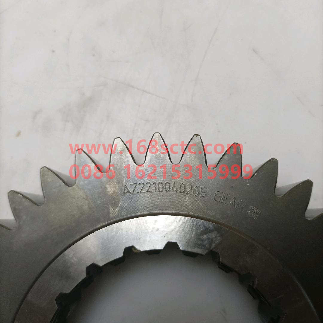 WG2210040265-SINOTRUK HOWO-Spindle fifth gear-ZhongQiBianSuXiangHW12706T