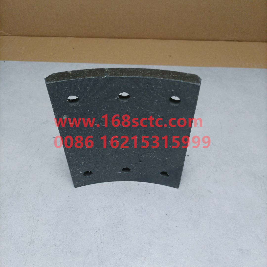 WG9100440027-SINOTRUK HOWO-brake padsforward STR 6hole 146x160x14.5-ZhongQiSTRCheQiao
