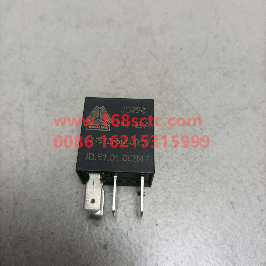 WG9725584002-SINOTRUK HOWO-Normally open relay 20A-HaoWo2013Kuan