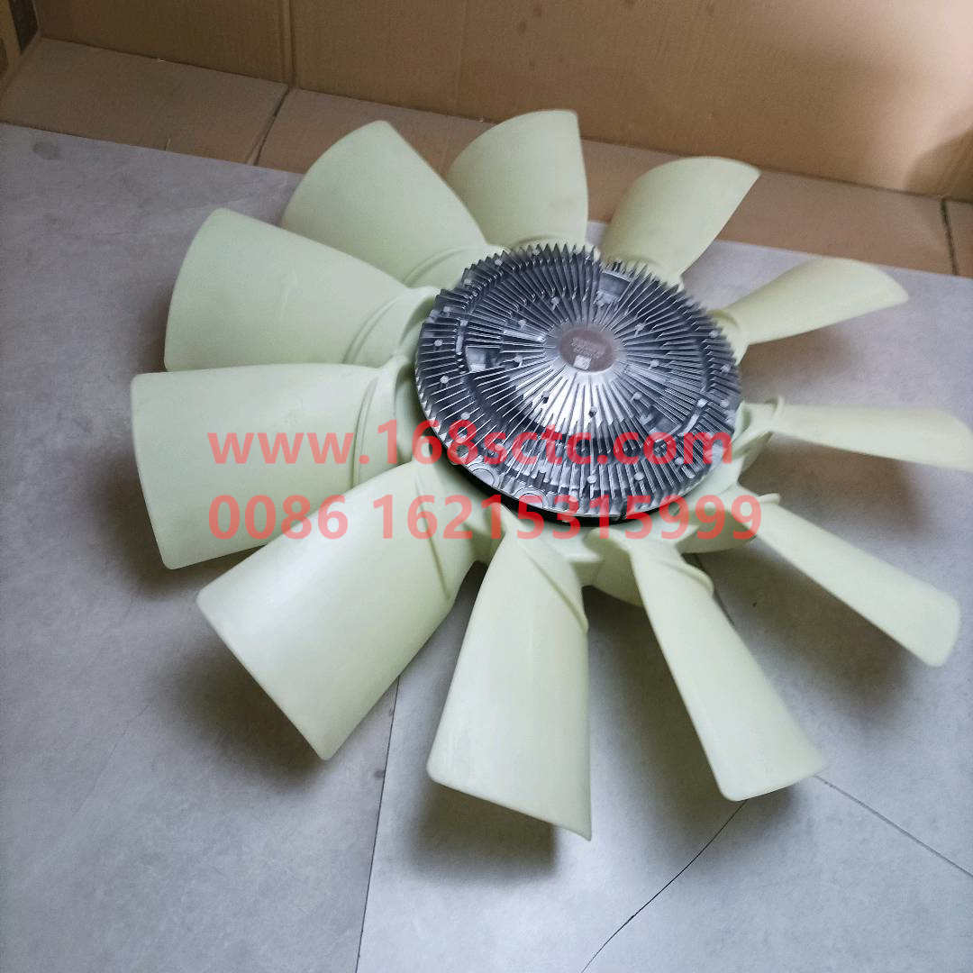 Electronically controlled silicone oil fan