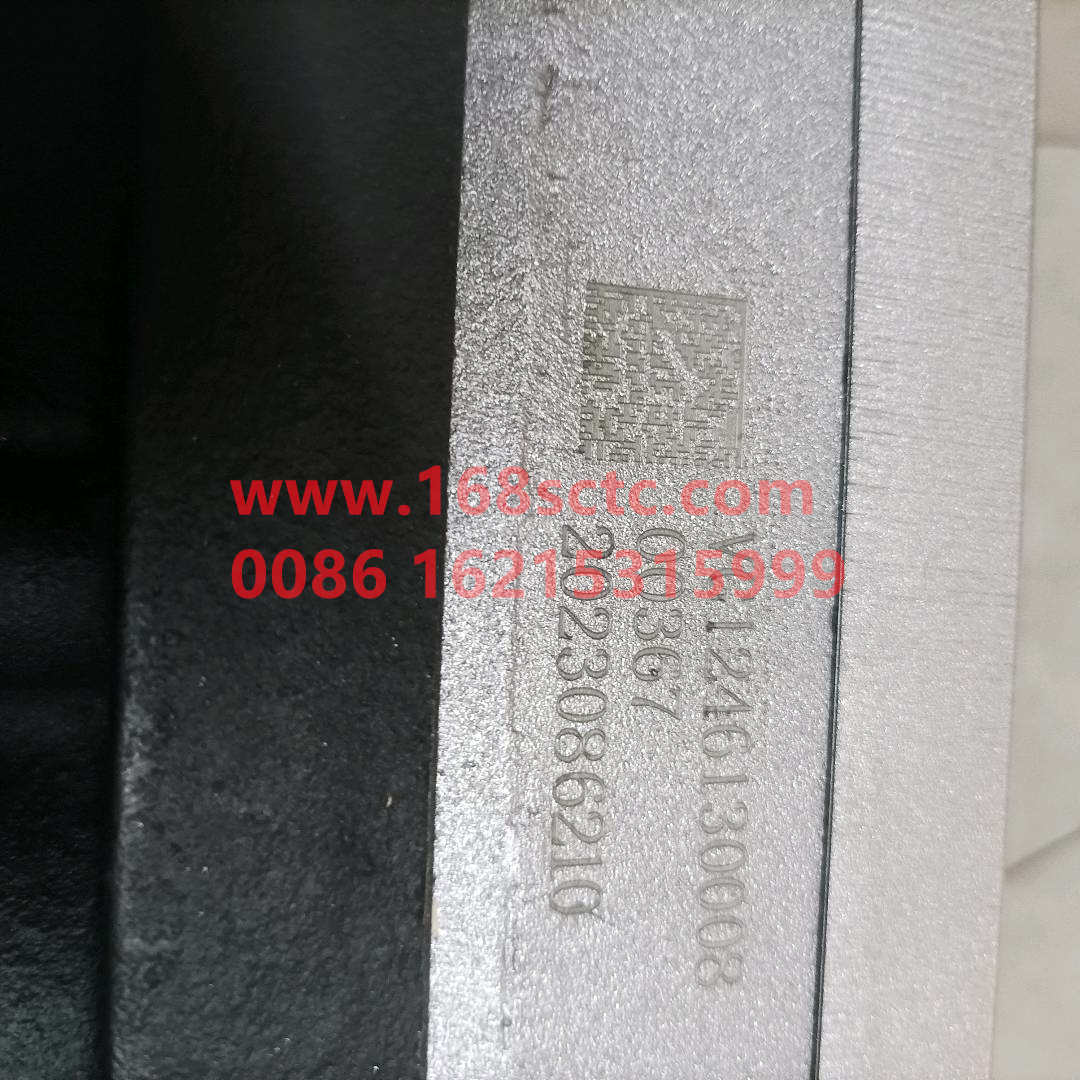 VG1246130008-SINOTRUK HOWO-air compressordouble cylinder-ZhongQiFaDongJiT12.42-50