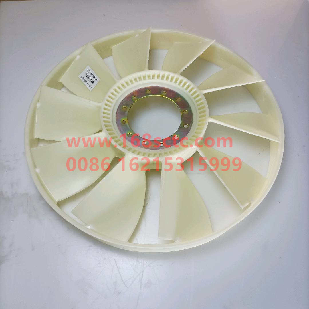 VG1500060447-SINOTRUK HOWO-fan blade 600HZ-125-151-10leaf STR HWring-ZhongQiFaDongJiWD615.97NE