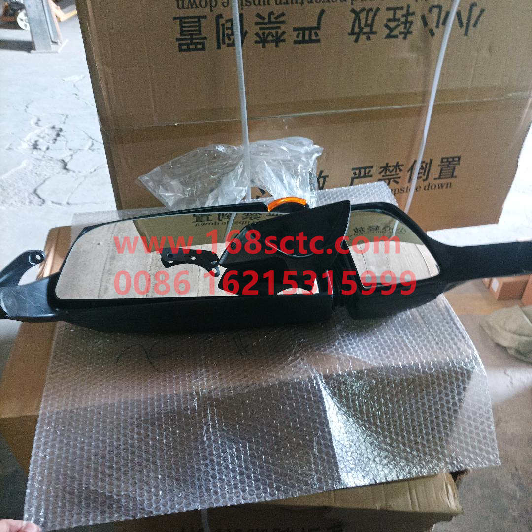 WG1664771020-SINOTRUK HOWO-rearview mirror assemblyelectricrightWith wide-angle exterior mirrors-HaoWoT7HKuan