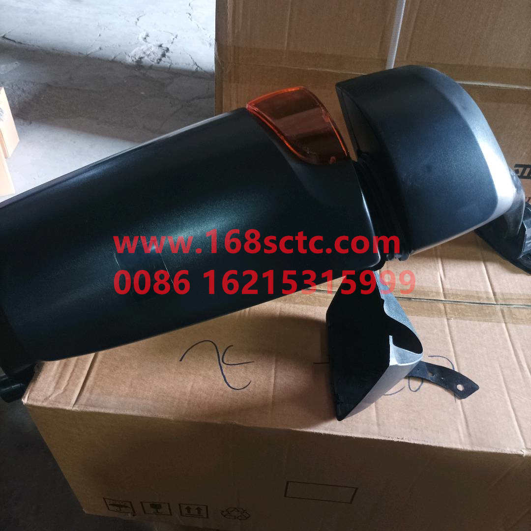 WG1664771010-SINOTRUK HOWO-rearview mirror assemblyelectricLeftWith wide-angle exterior mirrors-HaoWoT7HKuan