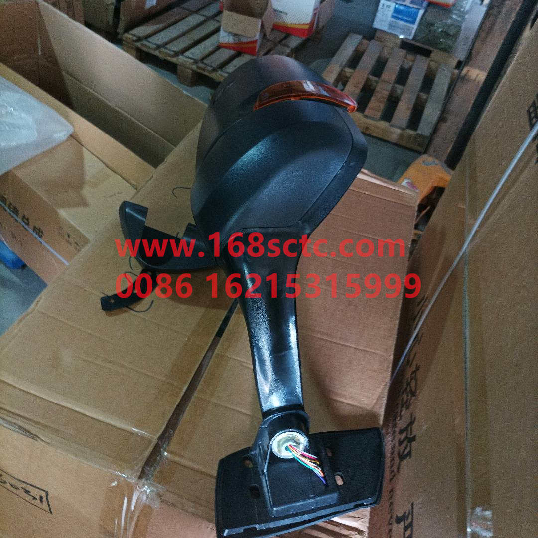 WG1664771010-SINOTRUK HOWO-rearview mirror assemblyelectricLeftWith wide-angle exterior mirrors-HaoWoT7HKuan