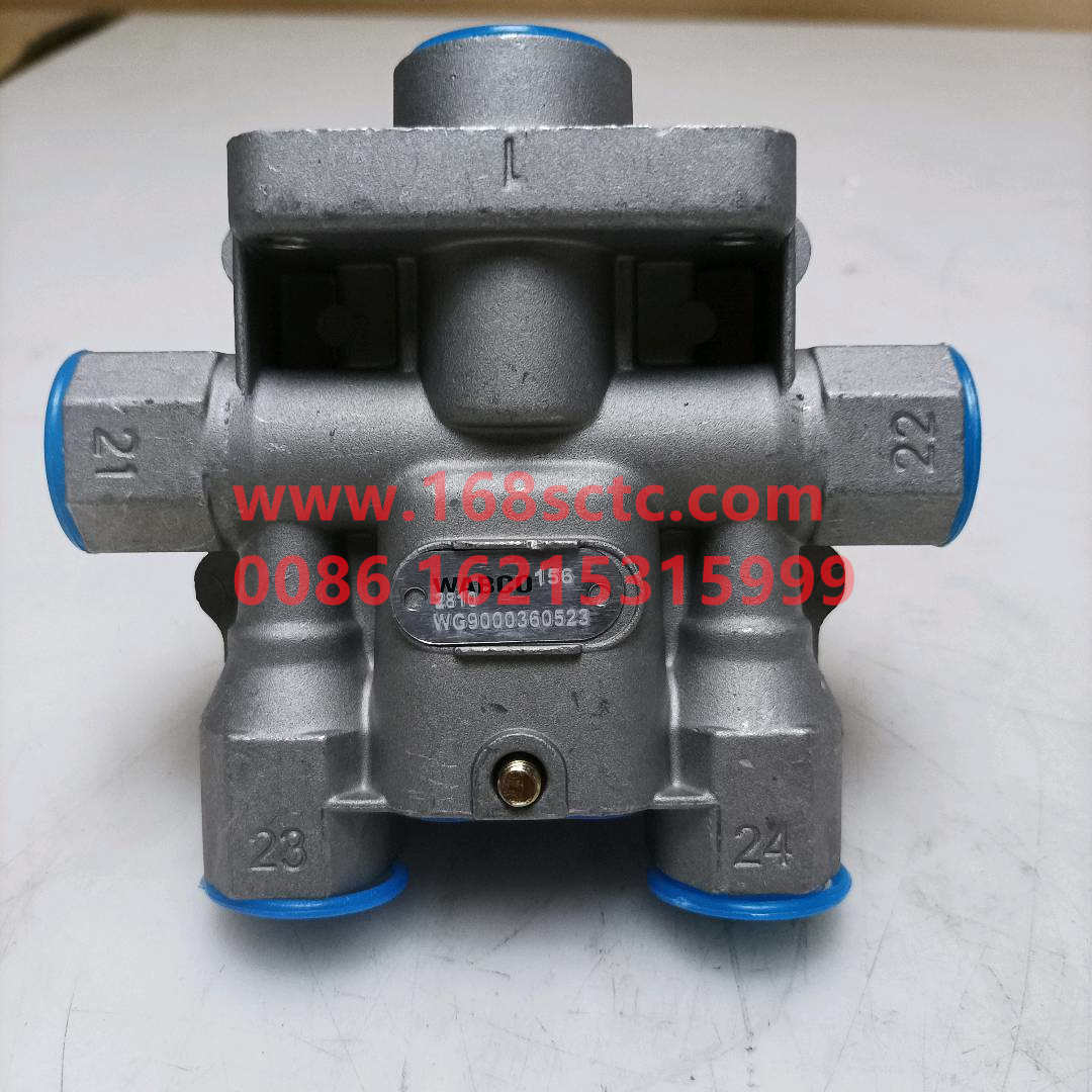 WG9000360523-SINOTRUK HOWO-Four circuit protection valve-HaoWo2013Kuan