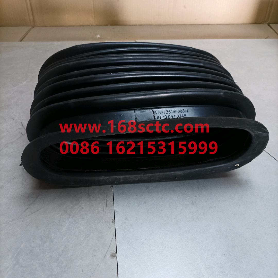 WG9725190008-SINOTRUK HOWO-air filter intake pipeMOQ30-HaoWo2008Kuan