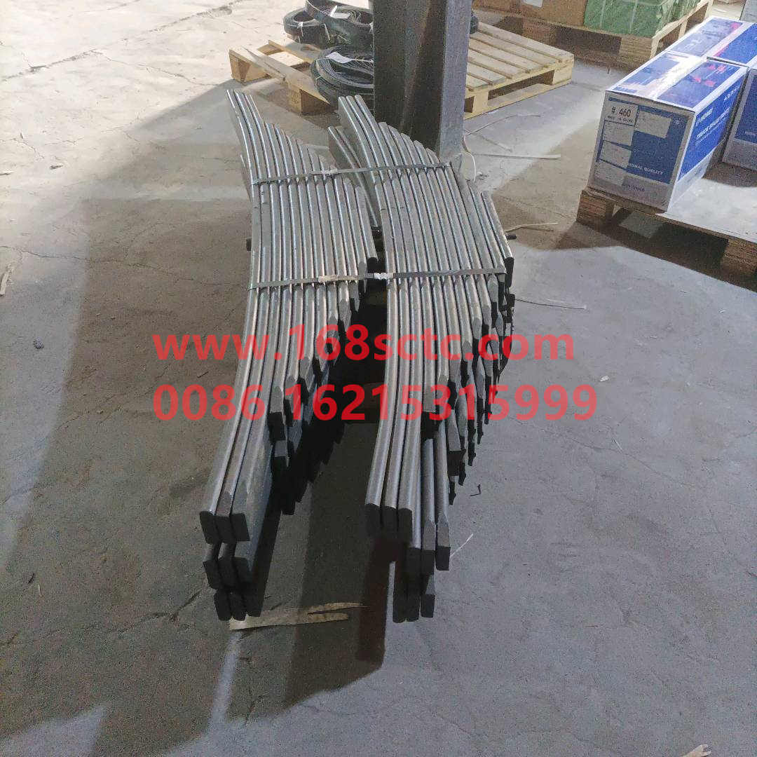 WG9725520286-SINOTRUK HOWO-Rear leaf spring assemblyPositive groove 25x90Twelve pieces-ShanDeKaC5H