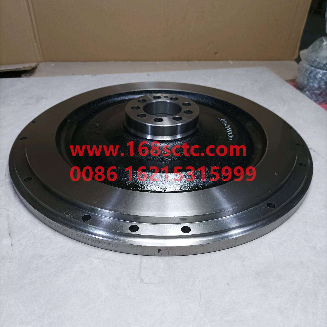612600020220A-SINOTRUK HOWO-flywheel-ZhongQiFaDongJiWD615.67