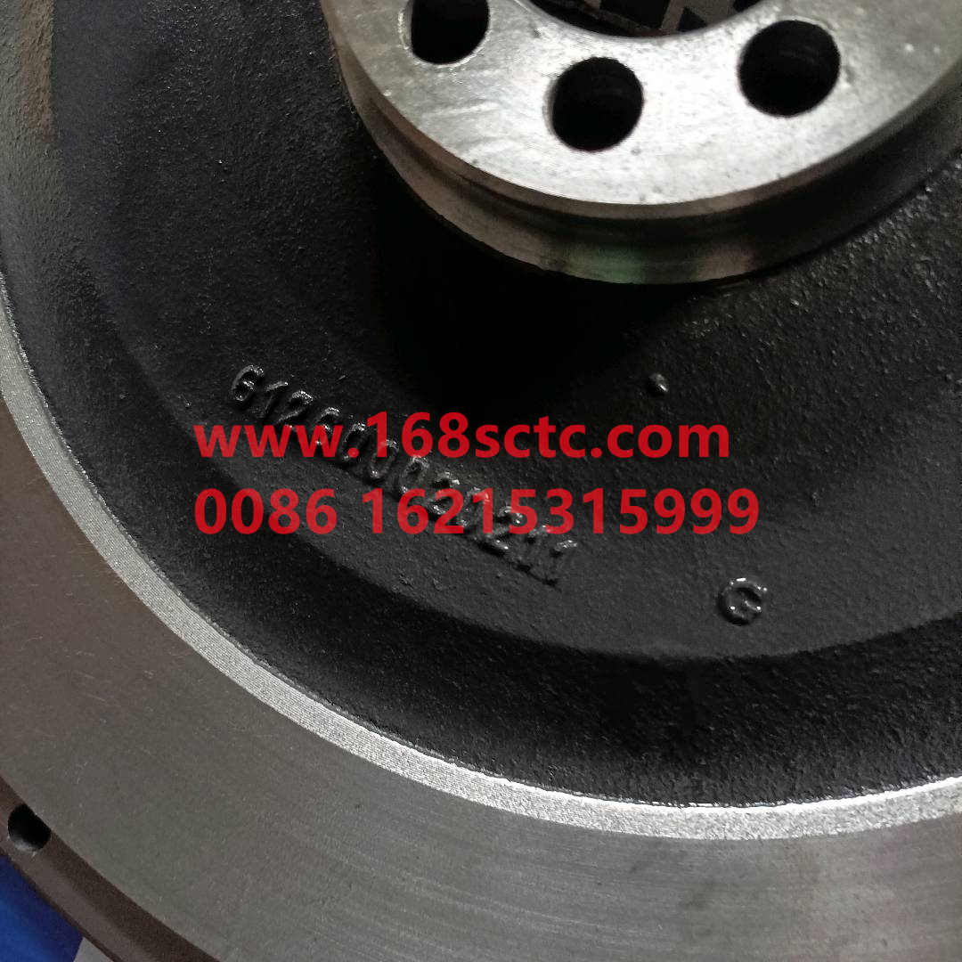 612600020220A-SINOTRUK HOWO-flywheel-ZhongQiFaDongJiWD615.67