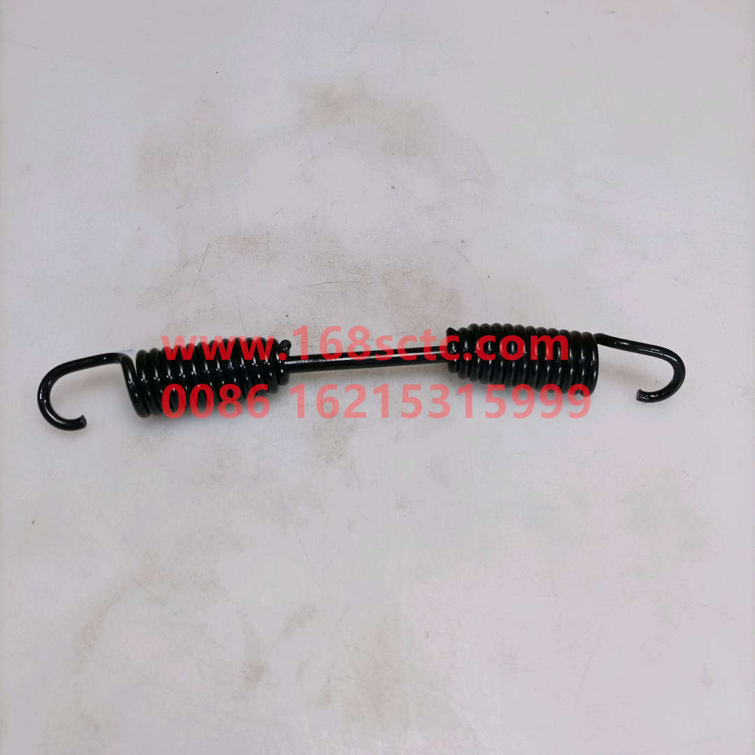 AZ9100340012-SINOTRUK HOWO-return spring L=255±5mm-ZhongQiAC16MinYongQiao