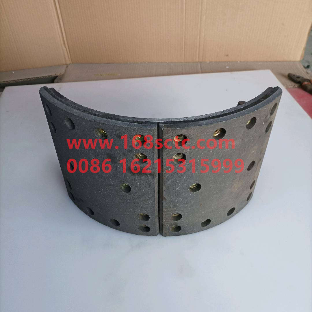 AZ9231342070-SINOTRUK HOWO-brake shoe assemblybackHOWO09payment 14hole-ZhongQiHouQiaoST16