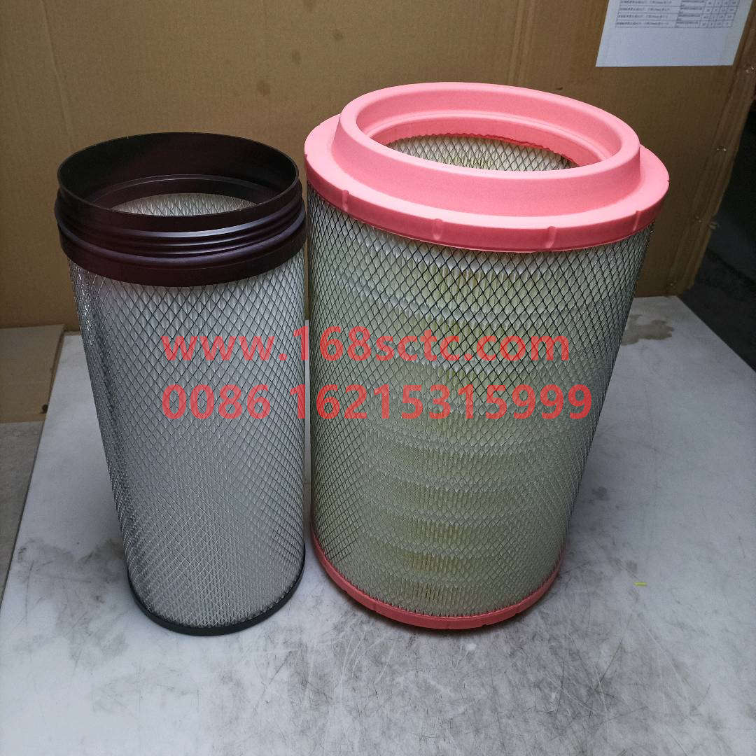 1109070-50A-FAW-air filter assembly K2841(inner and outer filter paper, good)-JieFangJ6 2011Kuan