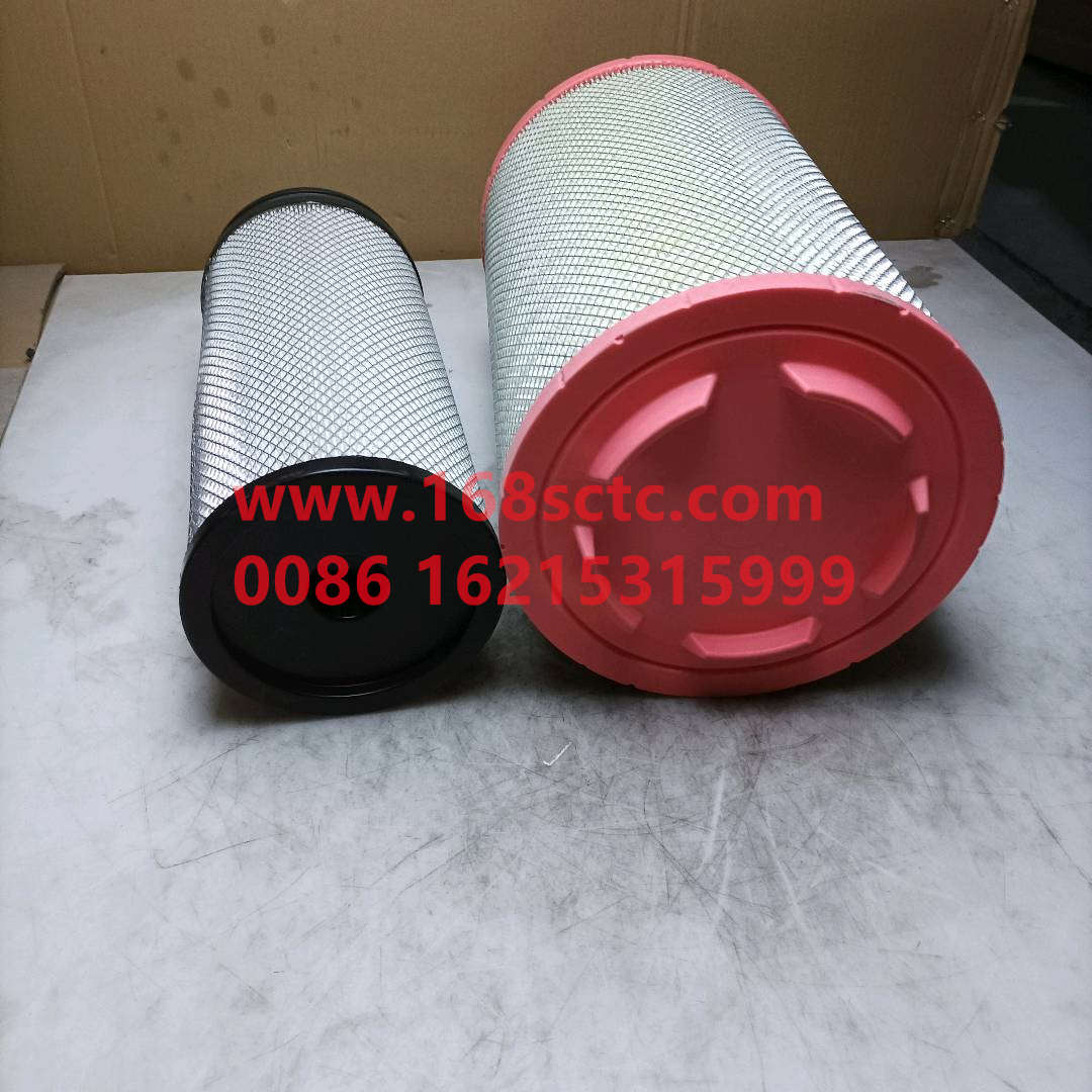 1109070-50A-FAW-air filter assembly K2841(inner and outer filter paper, good)-JieFangJ6 2011Kuan