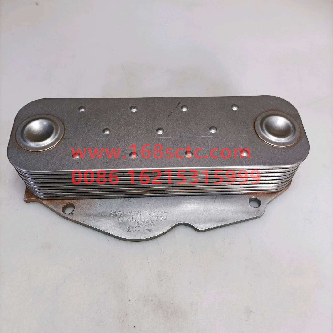 VG1500010334-SINOTRUK HOWO-oil cooler core 8layer-ZhongQiFaDongJiWT615.93