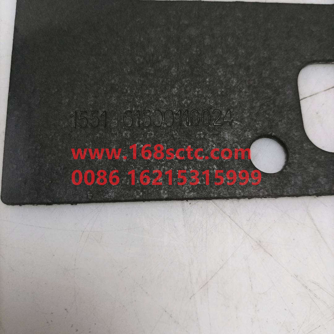 VG1500110024-SINOTRUK HOWO-Intake Gasket-ZhongQiFaDongJiWD615.95E