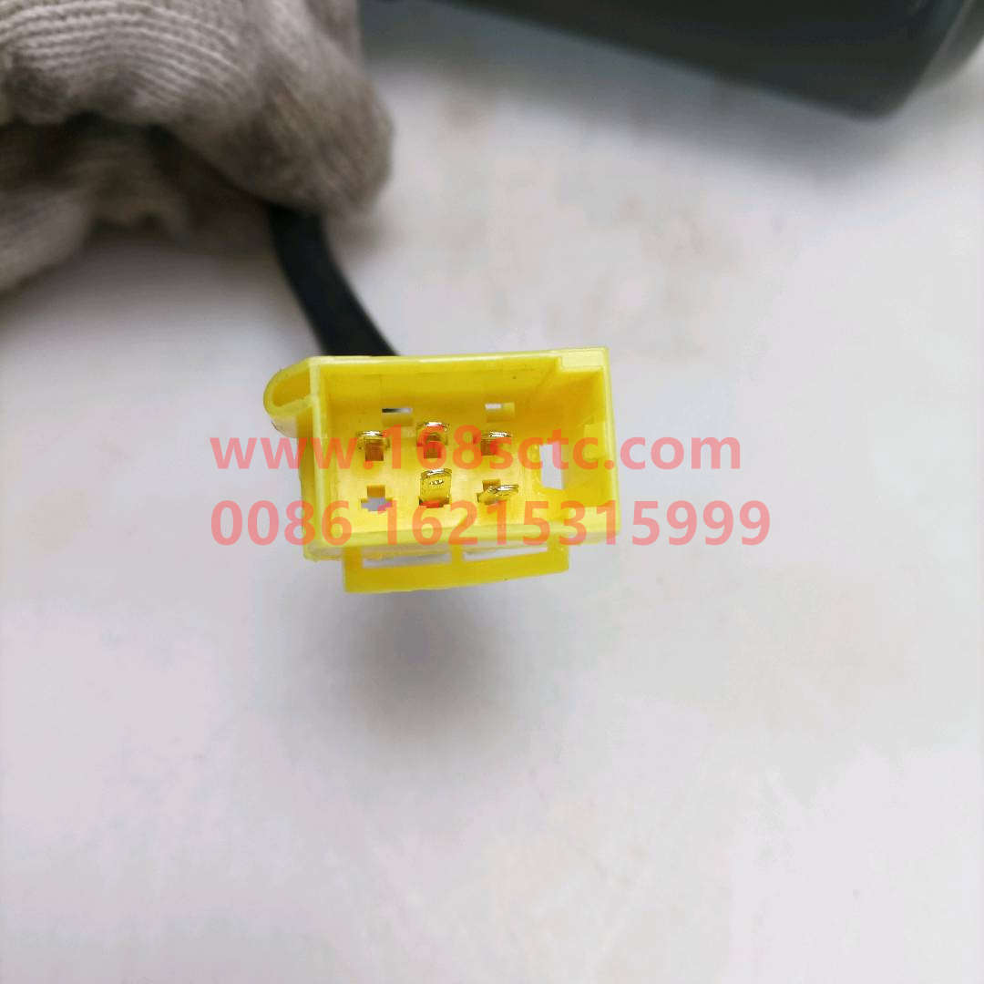 WG1642741008-SINOTRUK HOWO-wiper motor assemblyWith mounting plate red plug-HaoWo2008Kuan