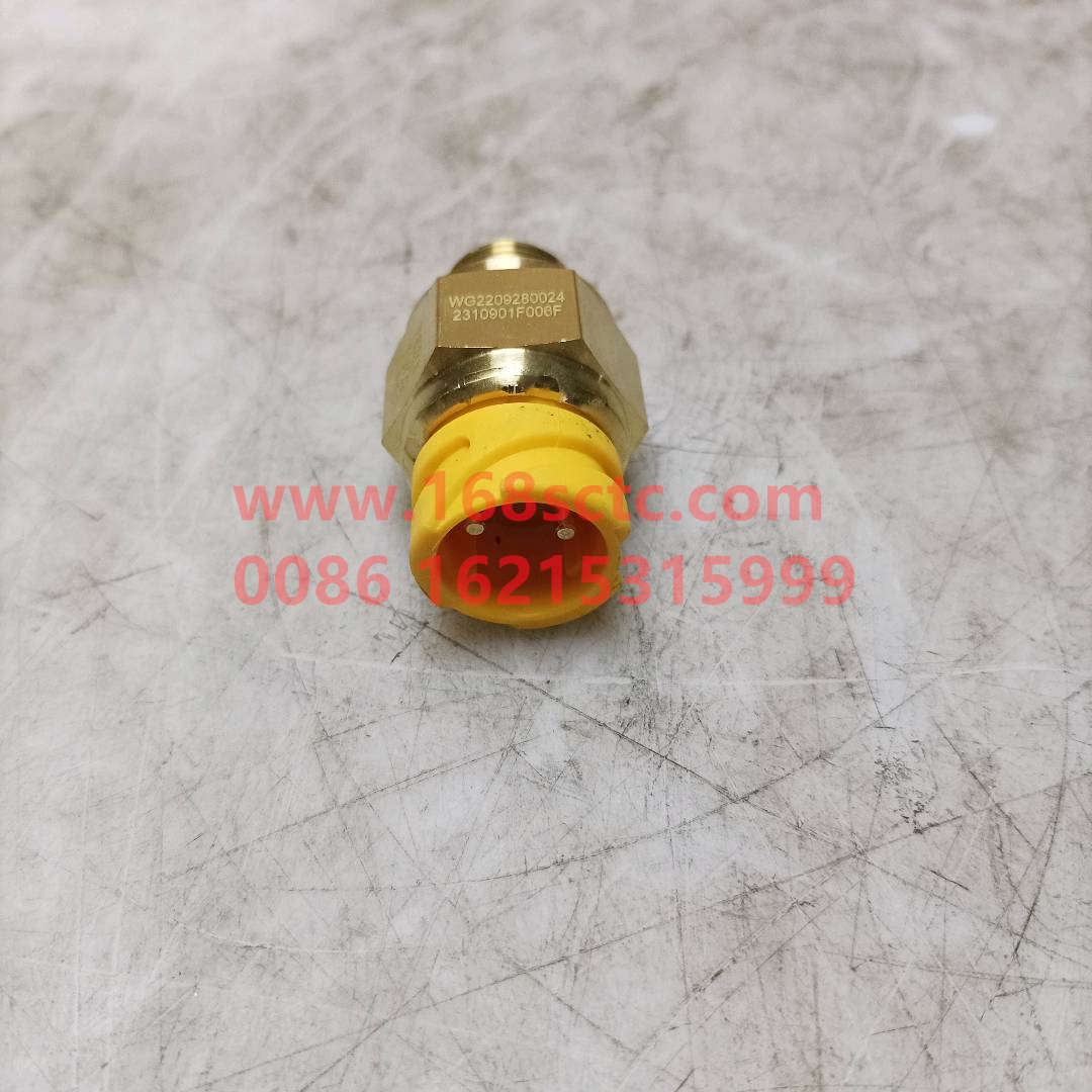 WG2209280024-SINOTRUK HOWO-Pressure switch DIN connector-ZhongQiBianSuXiangHW19712CL