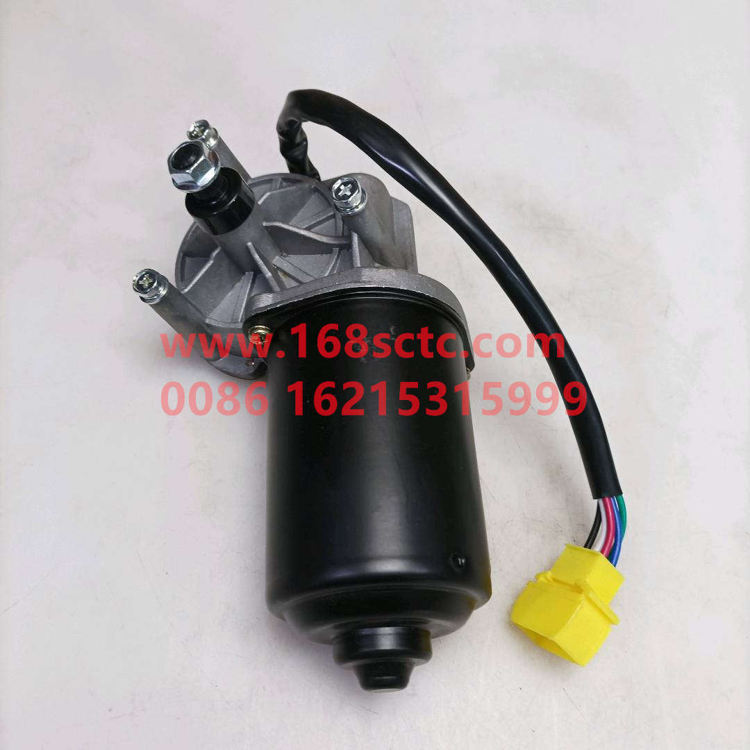 WG1642741008-SINOTRUK HOWO-wiper motor assemblyWith mounting plate red plug-HaoWo2008Kuan