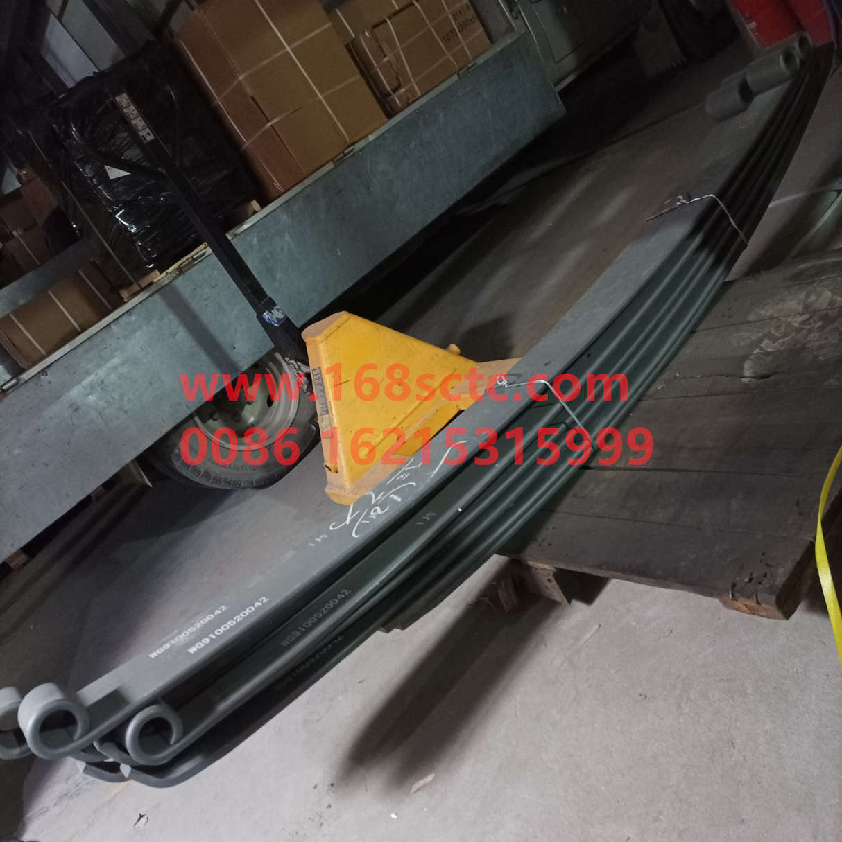 WG9100520042+002-SINOTRUK HOWO-Front leaf spring second leafright 13x90Ten pieces-HaoWo2013Kuan